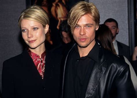 brad pitt gwyneth paltrow|Gwyneth Paltrow and Brad Pitt Reflect on Their。